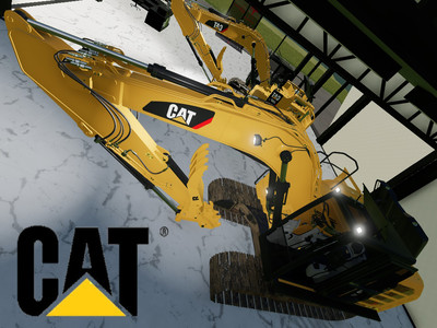 Мод "Cat 316 E/F v1.0" для Farming Simulator 22