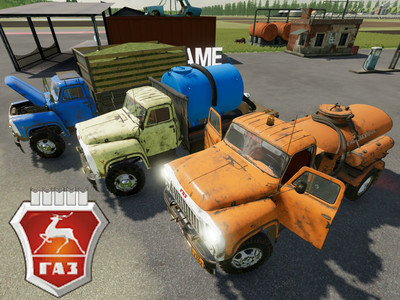 Мод "ГАЗ-52/53 v1.0.0.2" для Farming Simulator 22
