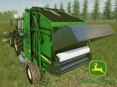 Мод "John Deere 400/500 RoundBalers v1.0" для Farming Simulator 22