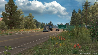 Мод "New Summer v3.9" для American Truck Simulator