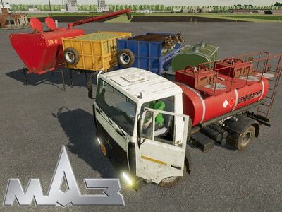 Мод "МАЗ-4570 v1.0.1" для Farming Simulator 22