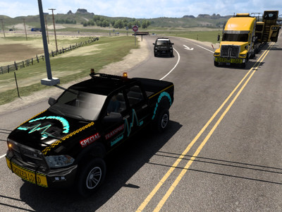 Мод "Escort Pick-Up" для American Truck Simulator