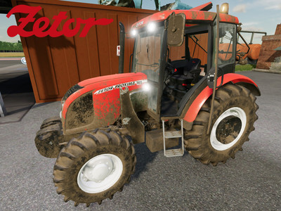 Мод "Zetor Proxima 85-105 FL v1.0" для Farming Simulator 22