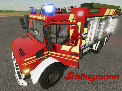 Мод "Schlingmann TLF 3000 v1.0" для Farming Simulator 22