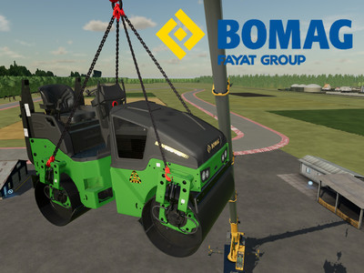 Мод "Bomag BW 120 AD-5 v1.2" для Farming Simulator 22