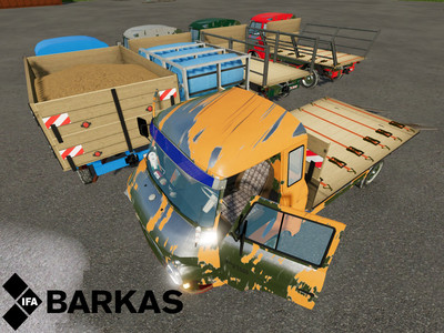 Мод "Barkas B1000 HP v5.0" для Farming Simulator 22
