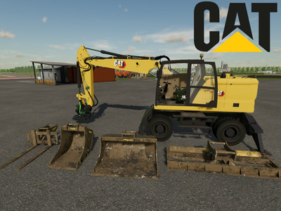 Мод "CAT M318 v1.1" для Farming Simulator 22