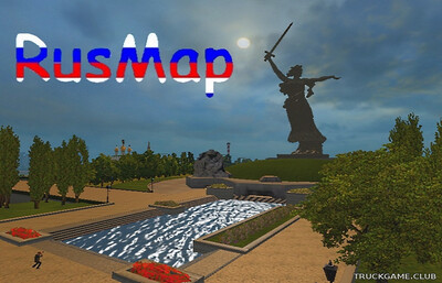 Мод "RusMap v2.57" для Euro Truck Simulator 2