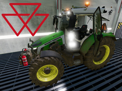 Мод "Massey-Ferguson 5S FL 2023 v1.1" для Farming Simulator 22