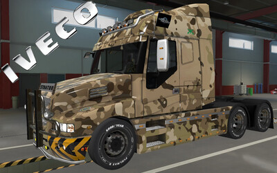 Мод "Iveco Strator" для Euro Truck Simulator 2