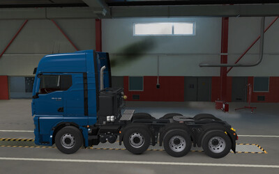Мод "Smoke in my Trucks" для Euro Truck Simulator 2