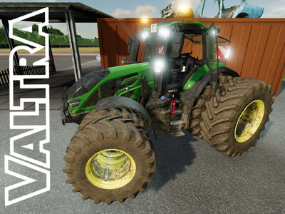 Мод "Valtra Q Series FL v1.0" для Farming Simulator 22