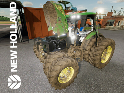 Мод "New Holland T5 AC / DC FL v1.0" для Farming Simulator 22