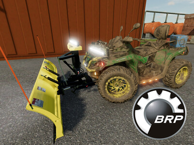 Мод "Can-Am Outlander 1000 XU 2022 v1.0" для Farming Simulator 22