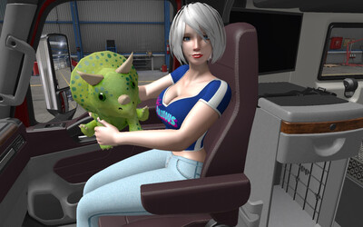 Мод "2B Co-Driver" для Euro Truck Simulator 2