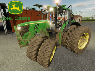 Мод "John Deere 6170M FL v1.1" для Farming Simulator 22
