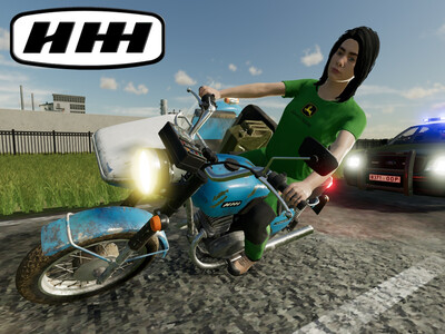 Мод "ИЖ Планета-4К v1.0" для Farming Simulator 22