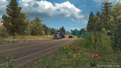 Мод "New Summer v4.3" для American Truck Simulator