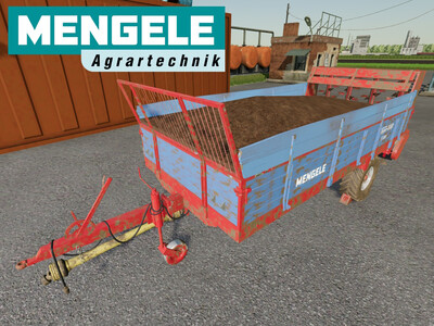 Мод "Mengele ES 300V v1.1" для Farming Simulator 22