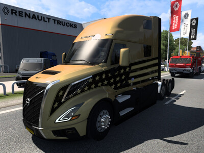 Мод "ATS Trucks For ETS2" для Euro Truck Simulator 2
