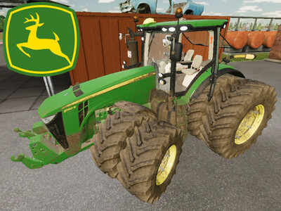 Мод "John Deere 8R 2011 v1.1" для Farming Simulator 22