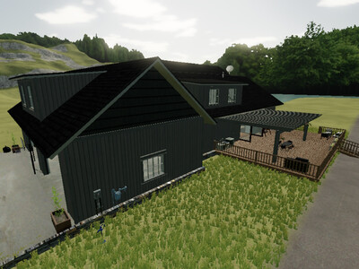 Мод "Placeable EMR Farm House v1.0" для Farming Simulator 22