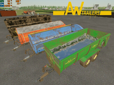 Мод "AW Trailers Ultima Pack v1.0" для Farming Simulator 22