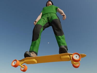 Мод "Electric Skateboard v1.0" для Farming Simulator 22