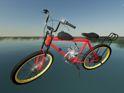 Мод "Motorized Bike v1.0" для Farming Simulator 22