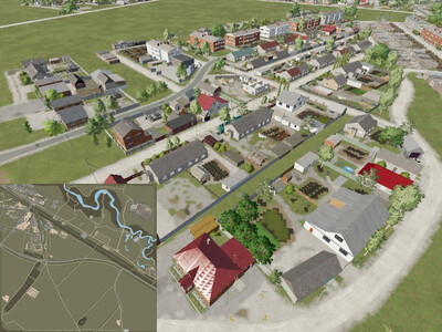 Мод "Новосергиевка v1.0" для Farming Simulator 22
