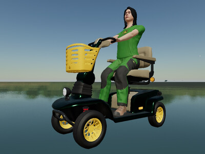 Мод "Seniors Escooter v1.0.1" для Farming Simulator 22