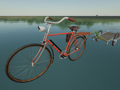 Мод "Old Bicycle v1.0" для Farming Simulator 22