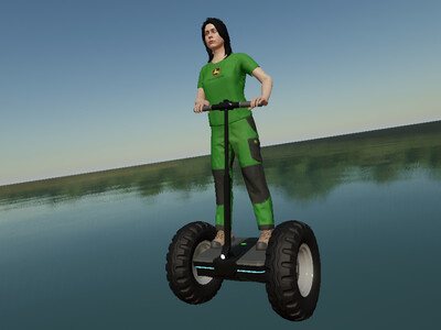 Мод "Electric Dicycle v1.0" для Farming Simulator 22