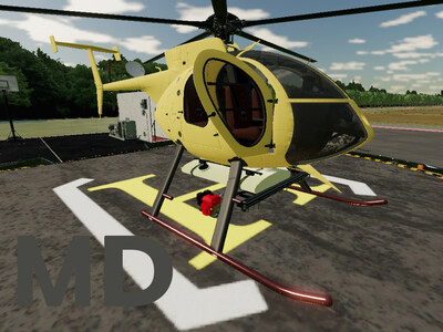 Мод "MD 500 v1.0" для Farming Simulator 22