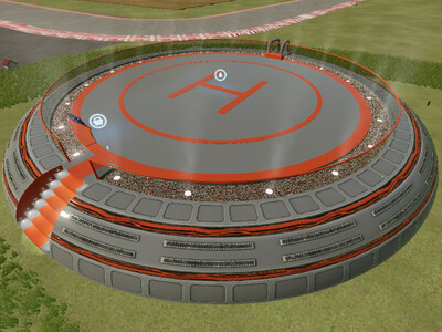 Мод "Placeable Helipad v1.0" для Farming Simulator 22
