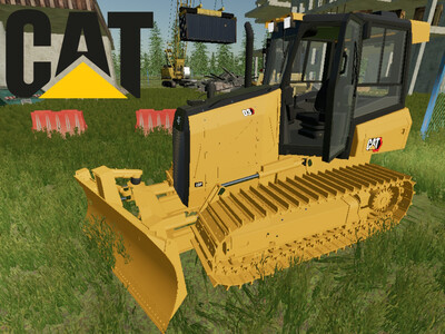 Мод "CAT D3 LGP v1.1" для Farming Simulator 22