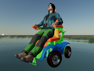 Мод "Mobility Scooter v1.0" для Farming Simulator 22