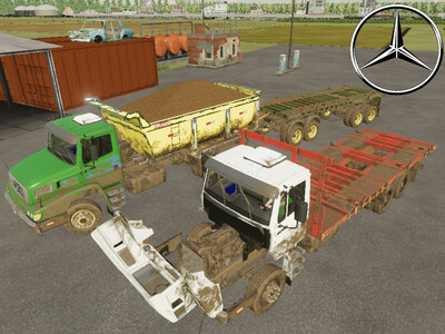 Мод "Mercedes 2638 v1.1" для Farming Simulator 22