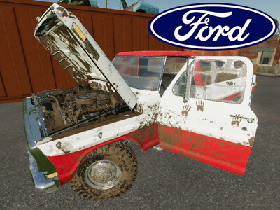 Мод "Ford F-250 1970-72 v1.0" для Farming Simulator 22