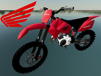 Мод "Honda CR 125 v1.0" для Farming Simulator 22