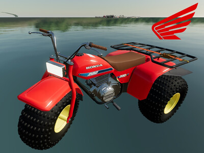 Мод "Honda ATC 200 Big Red v1.0" для Farming Simulator 22