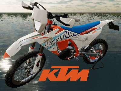 Мод "KTM 350 EXC-F v1.0" для Farming Simulator 22