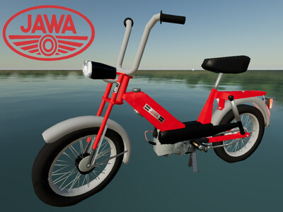 Мод "Jawa 207 Babetta v1.1" для Farming Simulator 22