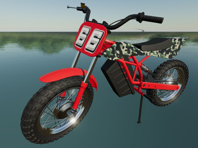 Мод "Electric Dirt Motorcycle v1.0" для Farming Simulator 22