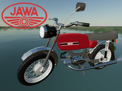 Мод "Jawa 50/23 Mustang v1.2" для Farming Simulator 22