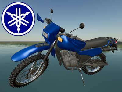 Мод "Yamaha DT 125 v1.0" для Farming Simulator 22